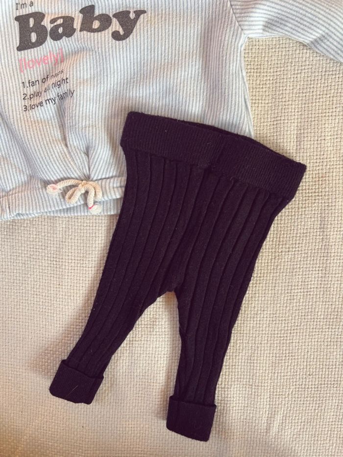 Ensemble sweat-shirt Zara et legging Kiabi - photo numéro 5