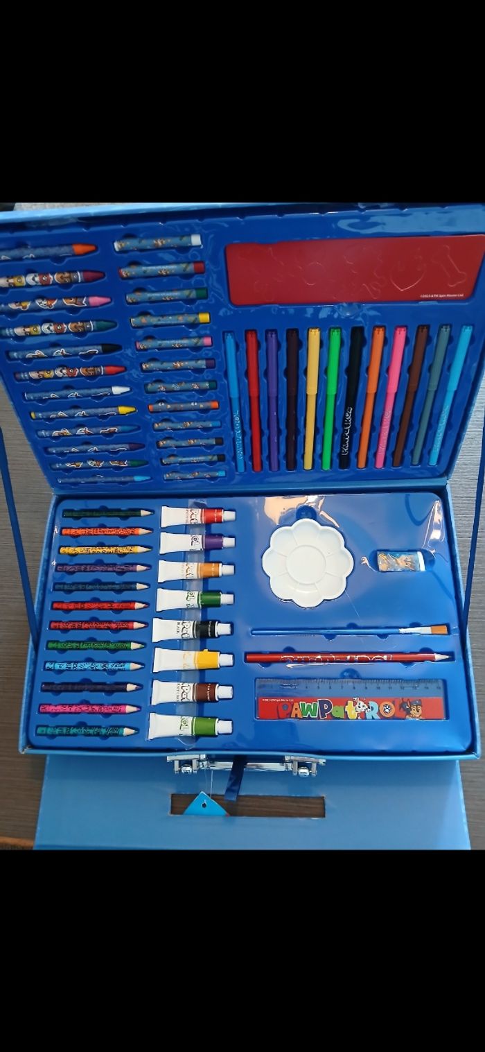 Grande mallette coloriage pat patrouille neuf - photo numéro 2