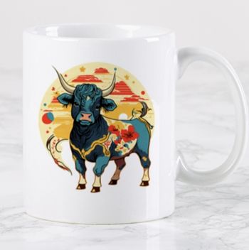 Mug taureau
