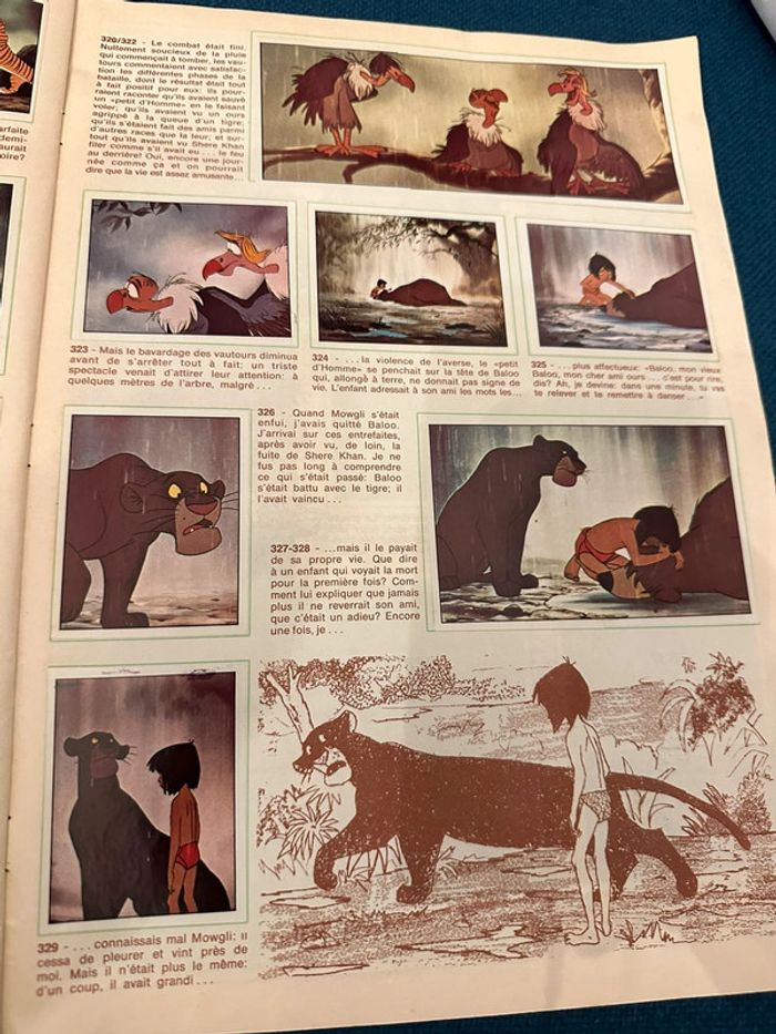 Album Panini ancien 1979 Disney Le Livre de la Jungle Mowgli collection stickers autocollants - photo numéro 12