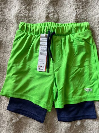 Short de sport fille 4 ans