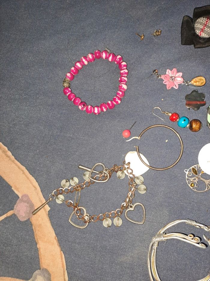Lots de bijoux fantaisie à transformer - photo numéro 2