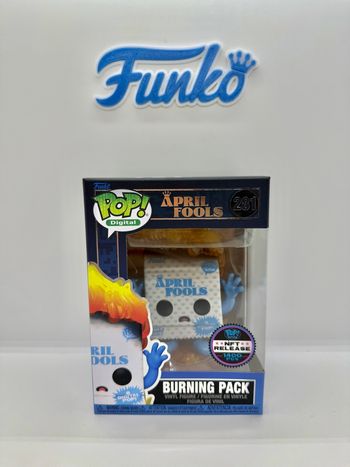 Funko Pop April Fools Burning Pack 281 NFT 1400 Pcs