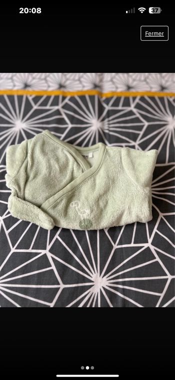 Pyjama bébé prématuré