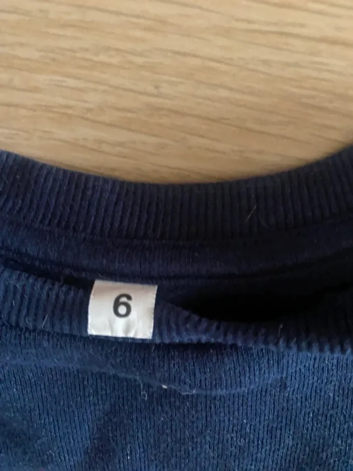 Pull 6 ans garçon cyrillus plage bleu hiver atelier plein air - photo numéro 4