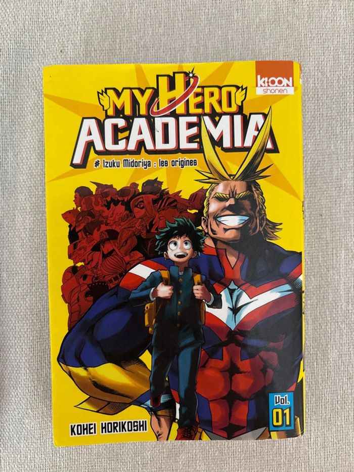 Lot 2 Manga My Hero Academia - photo numéro 6