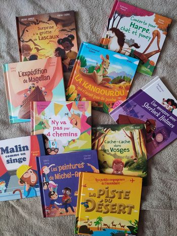 Lot de livres premières lectures.