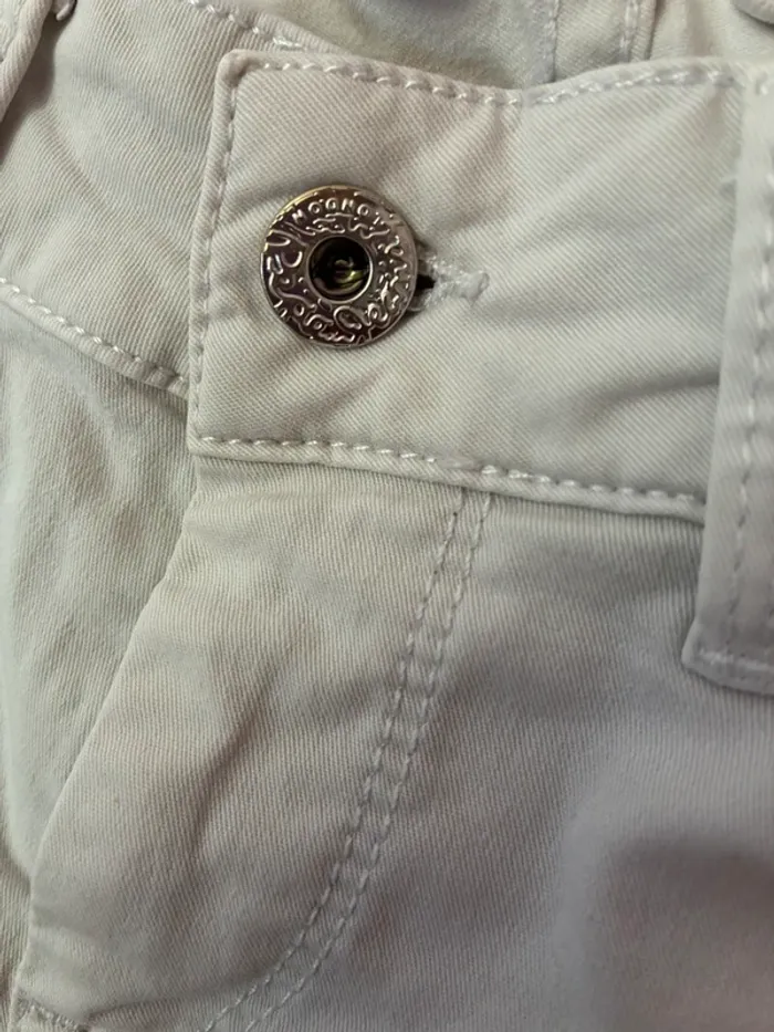 Pantacourt blanc, 24 (34 XS), Pepe Jeans. - photo numéro 4