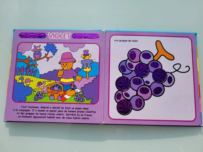 Mon premier imagier scintillant : 🍇 Les couleurs 🚗 67 - photo numéro 9