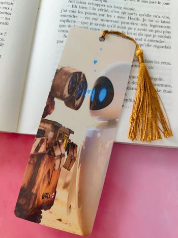 marque page disney Wall-e et eve