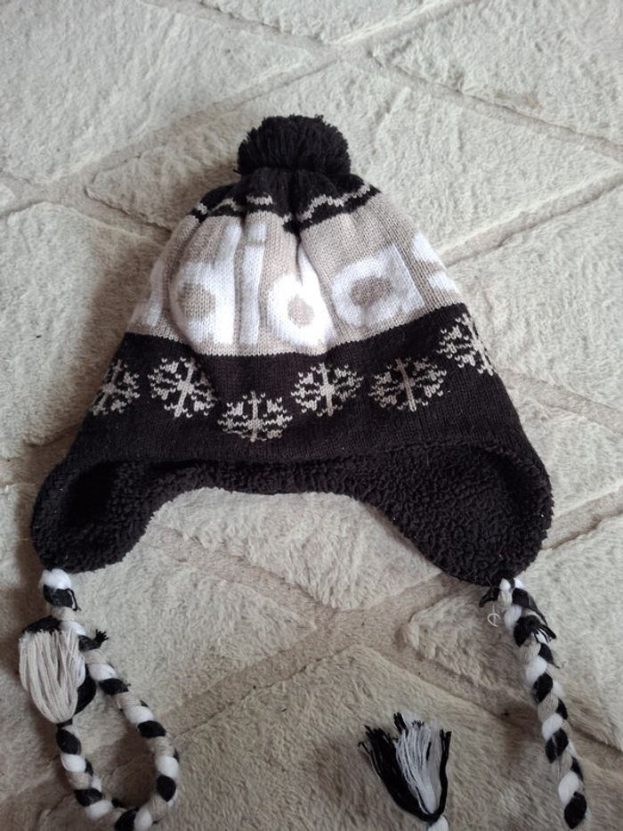 peruvian bonnet adidas homme TU très ancien