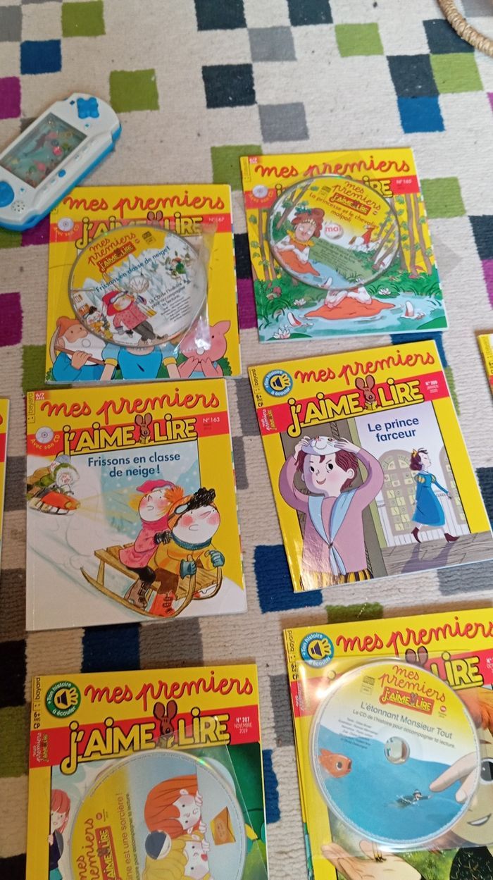 Lot 36 magazine Mes premiers J'aime lire avec CD - photo numéro 5