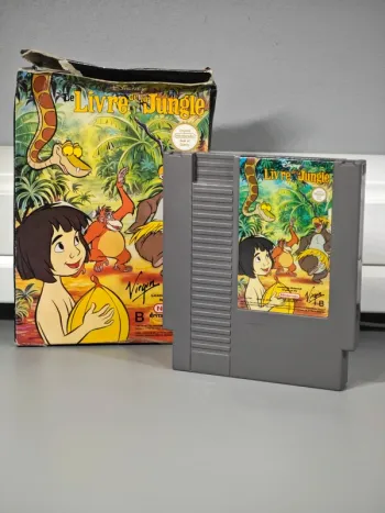 Jeu Nintendo NES : Le livre de la jungle / Jungle Book avec boite