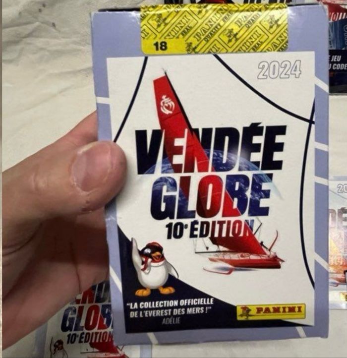 Boîte 36 sachets panini stickers VENDÉE GLOBE 2024 - photo numéro 3