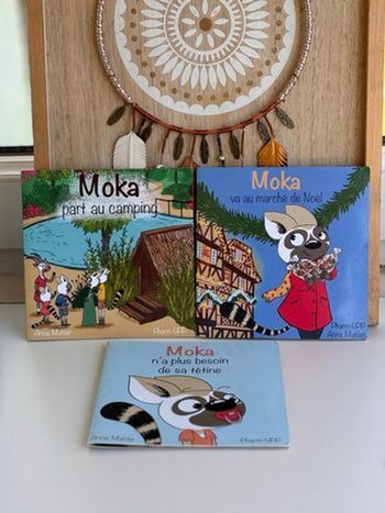 Lot livres Moka