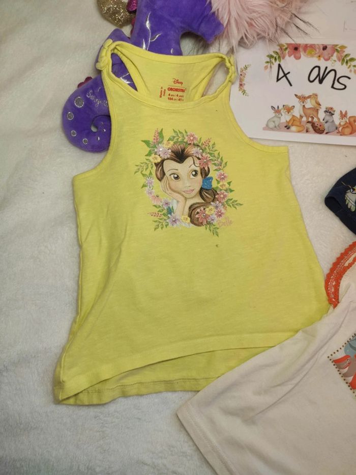 Lot t-shirts 4 ans - photo numéro 2