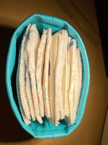 Lingettes avec pochon et tipi