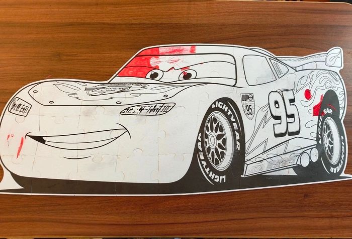 Giant puzzle Disney Cars 70×100cm - photo numéro 4