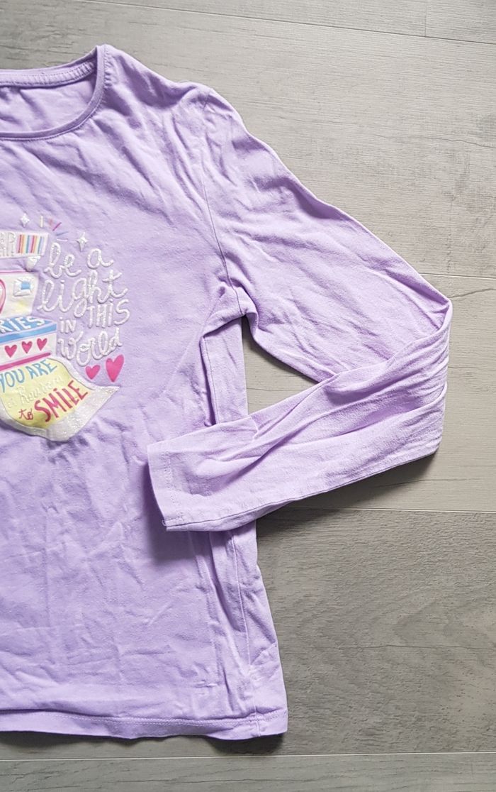 T-shirt fille ml 12 ans - photo numéro 4
