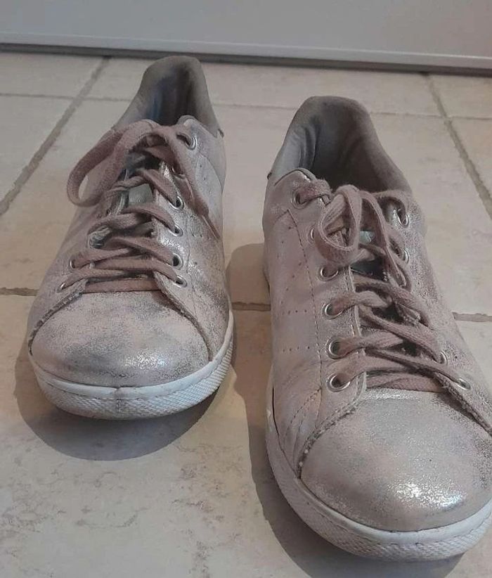 Basket femme rose gold - photo numéro 7