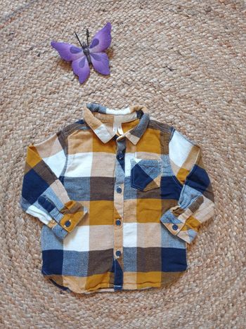 Chemise obaïbi neuve 12 mois