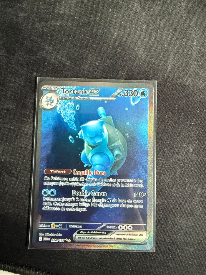 Carte Pokémon Tortank 200/165 - photo numéro 2