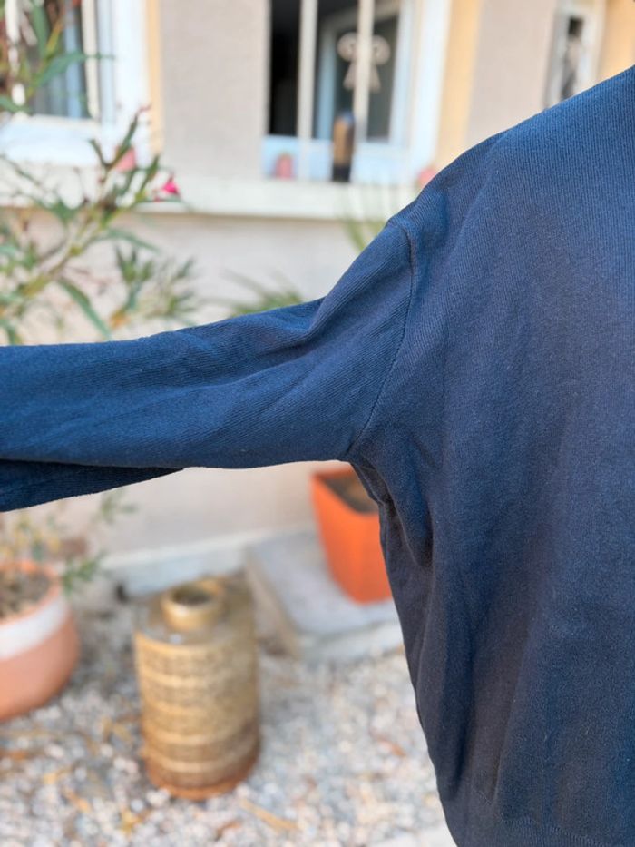 Pull col roulé BZB - bleu marine - taille XL/42 - - photo numéro 3