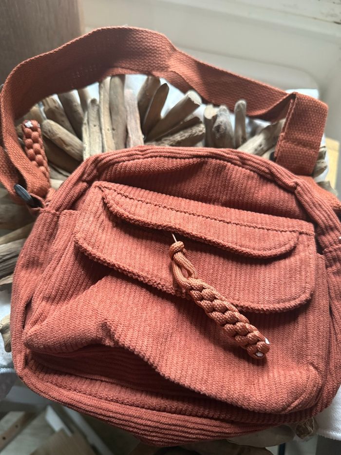 Sac à bandoulière terracotta