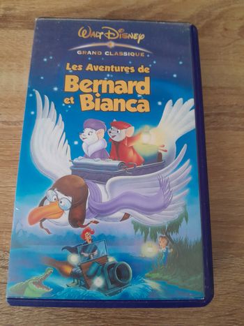 VHS walt disney grand classique Les aventures de Bernard et Bianca