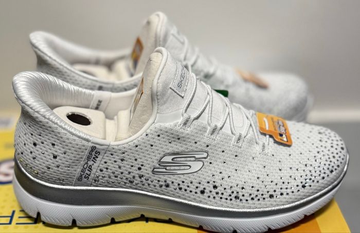 Skechers Blanche à Strass Slip Ins - 38 - photo numéro 3