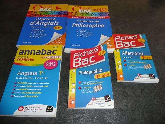 Lot de 17 annales (classe terminale) - photo numéro 7