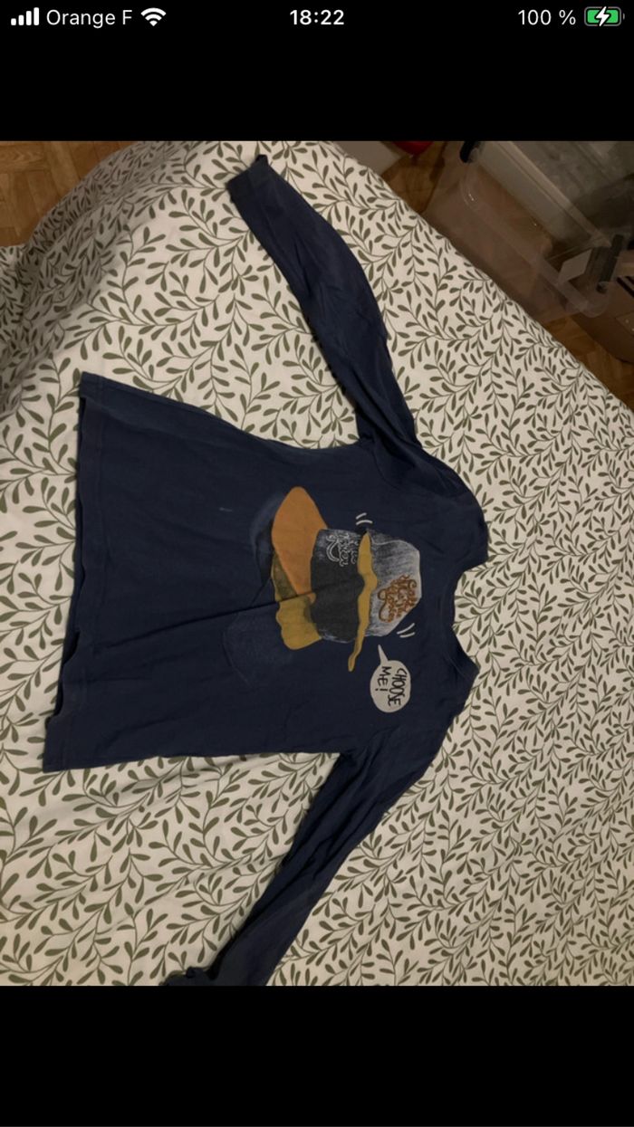 Lot de 3 t-shirt manches longues