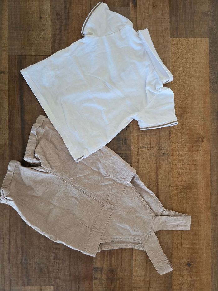Salopette Short et son polo - photo numéro 3