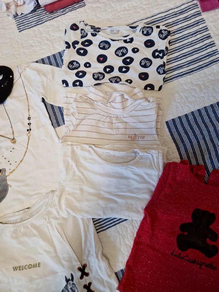 Tee shirts lot fille - photo numéro 5