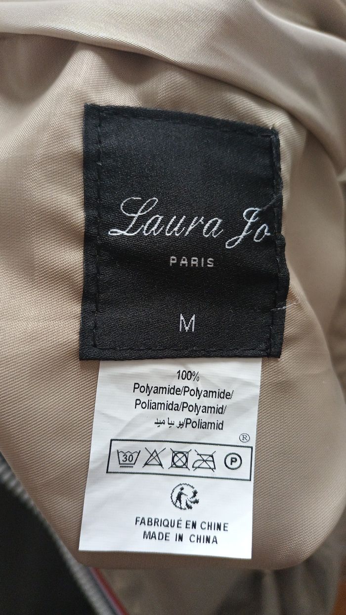 Veste impermeable réversible à capuche M - photo numéro 6