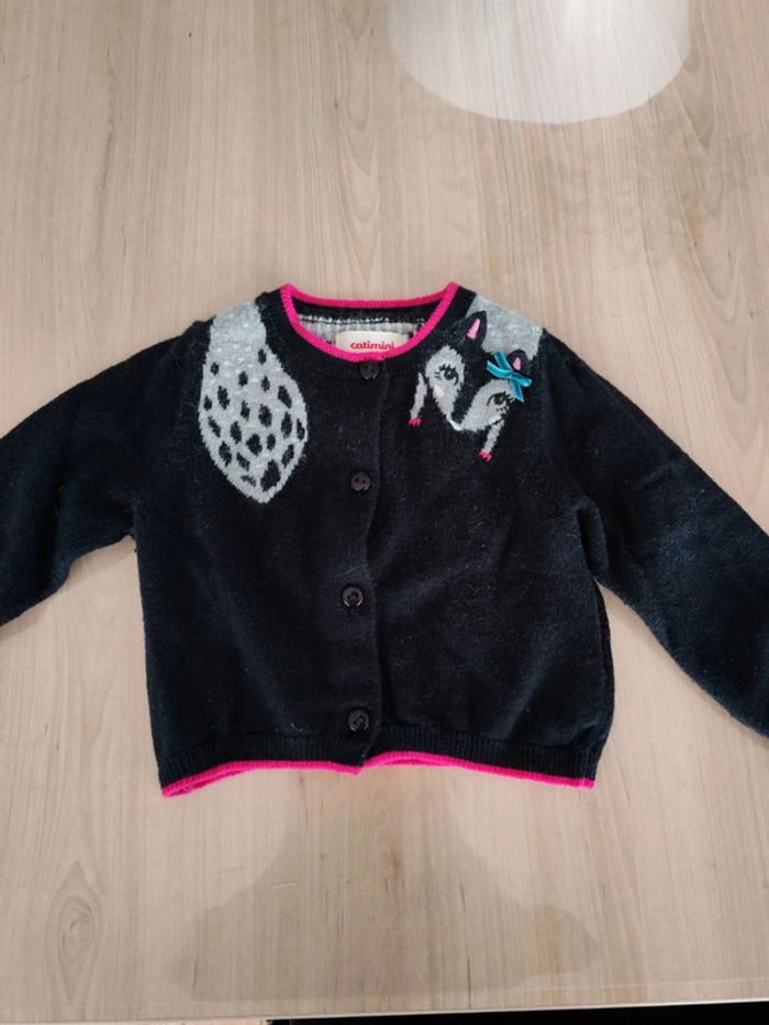 Gilet Catimini taille 9 mois - photo numéro 4