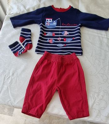 Ensemble thème marin 3 mois