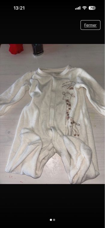 pyjama girafe 