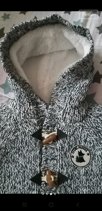 Gilet très chaud marèse 6/12 mois neuf