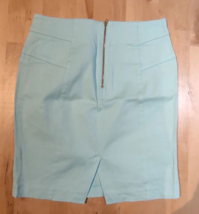 Jupe bleu turquoise - photo numéro 3