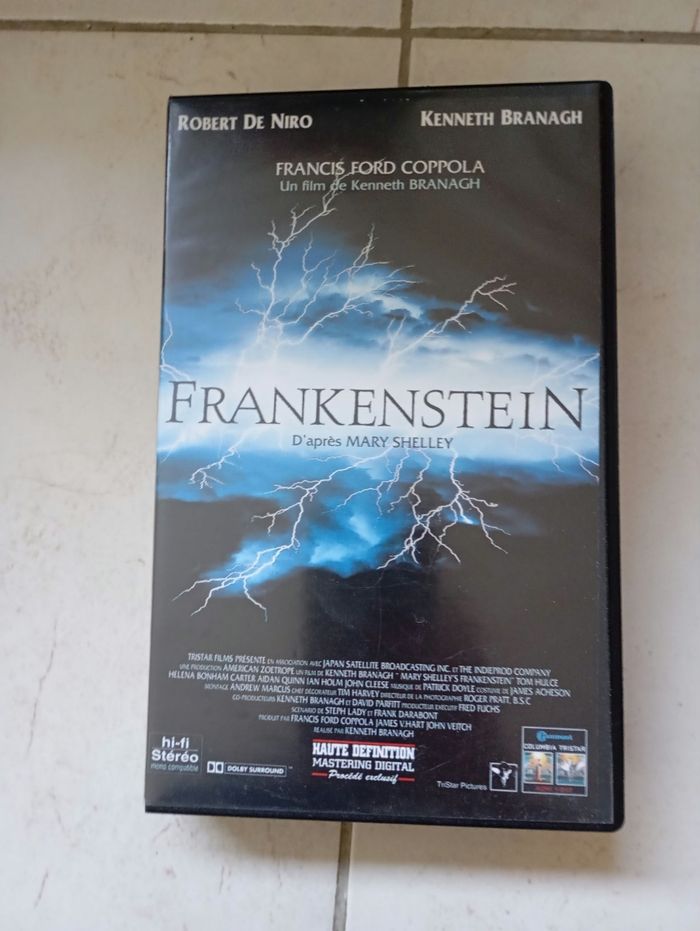 Cassette VHS frankenstein