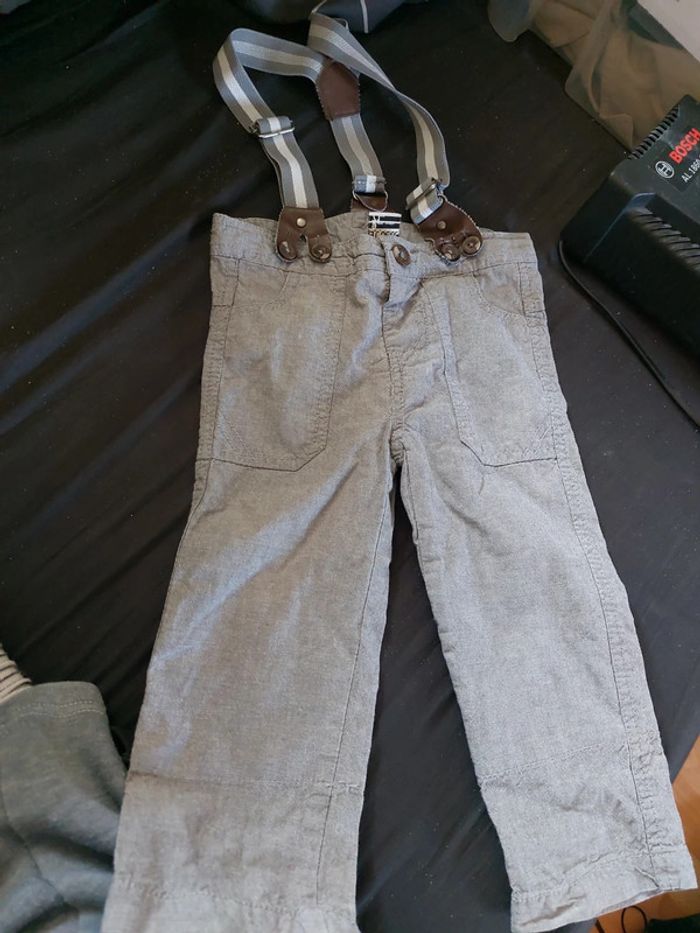 Pantalon souple à bretelles - photo numéro 2