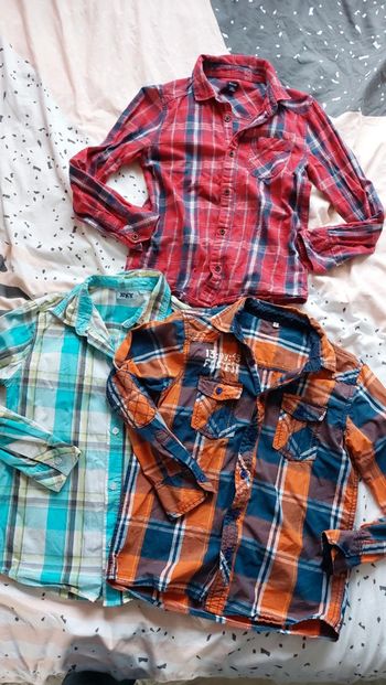 Lot de chemises 10 ans