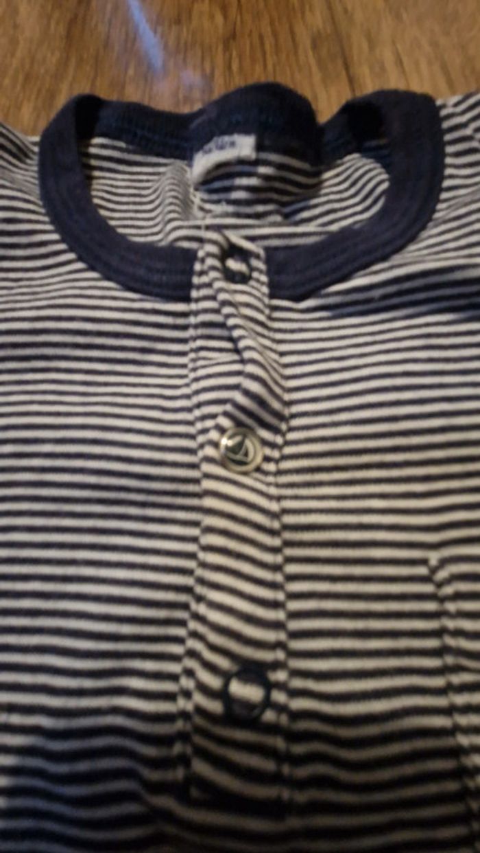 Tee shirt manche courte à rayure - photo numéro 4