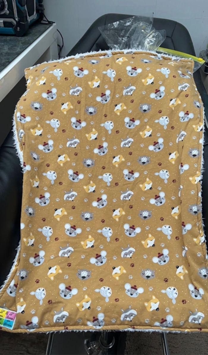 Couverture bébé molletonné