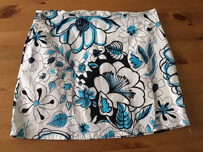 Mini jupe fleur