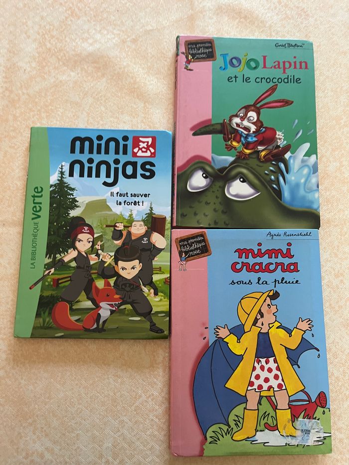 lot 3 livres jeunesse