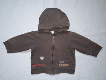Veste à capuche