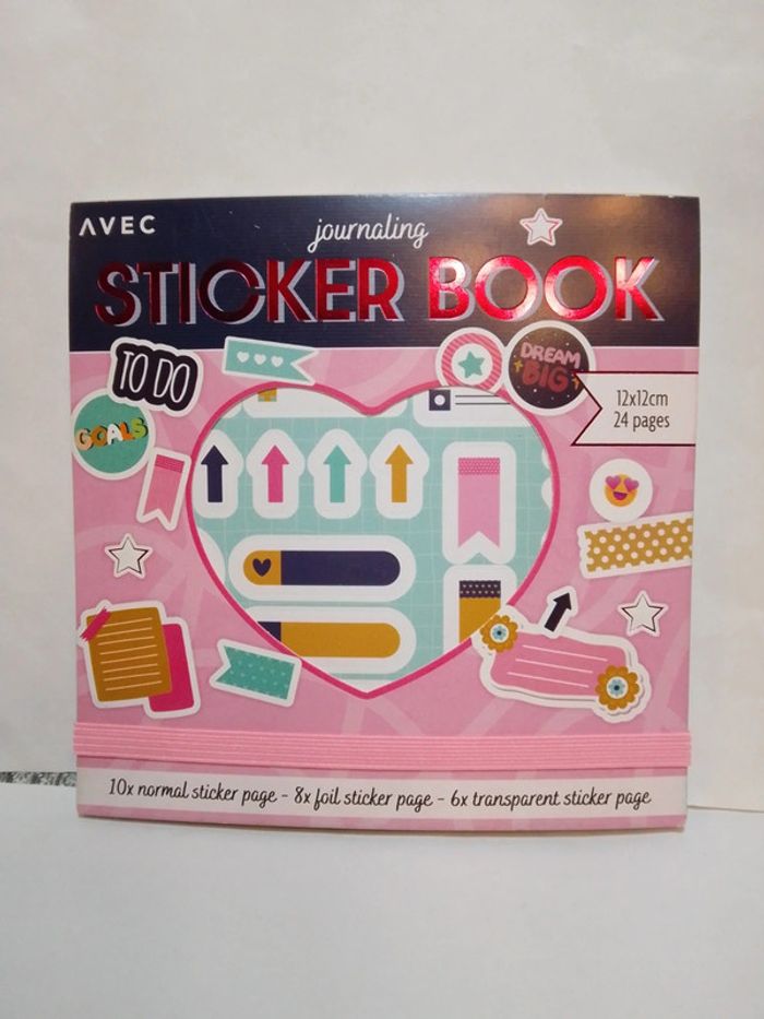 Sticker Book "Journaling" - photo numéro 1