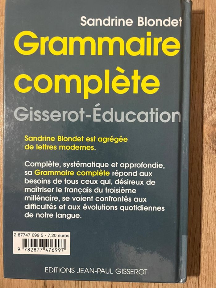 Grammaire complète - photo numéro 2